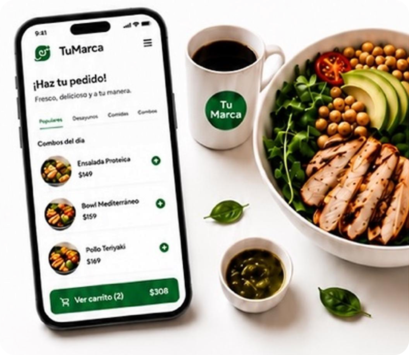 Panel de Yoomie en dispositivos para restaurantes